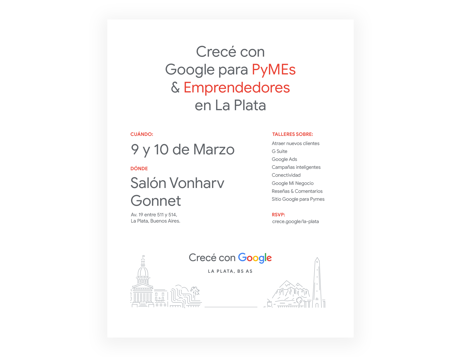 Grow with Google — pieza del sistema