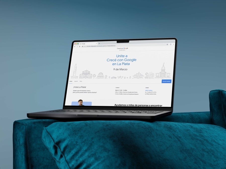 Grow with Google — sistema de marca